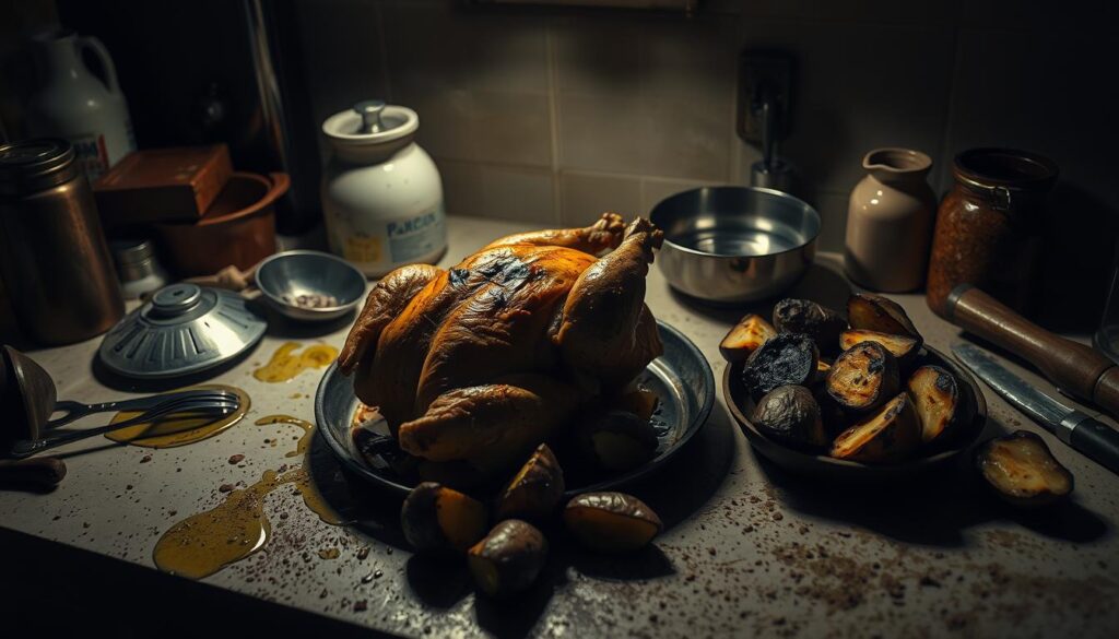 Baked Chicken and Potatoes Cooking Mistakes