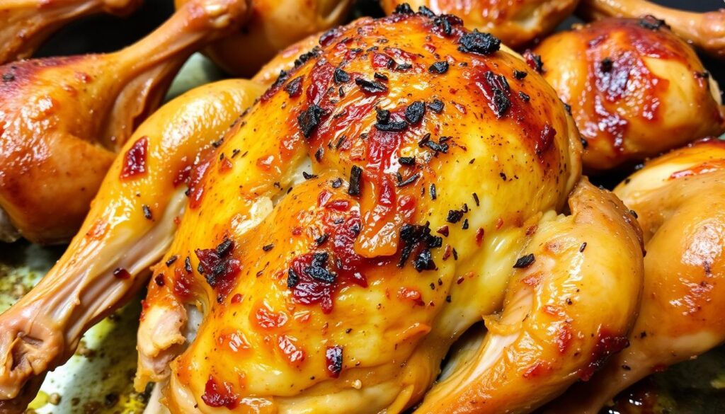 Braised Chicken in Oven with Crispy Skin