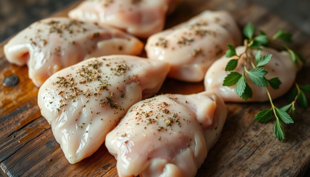 Chicken Preparation for Griddle Cooking