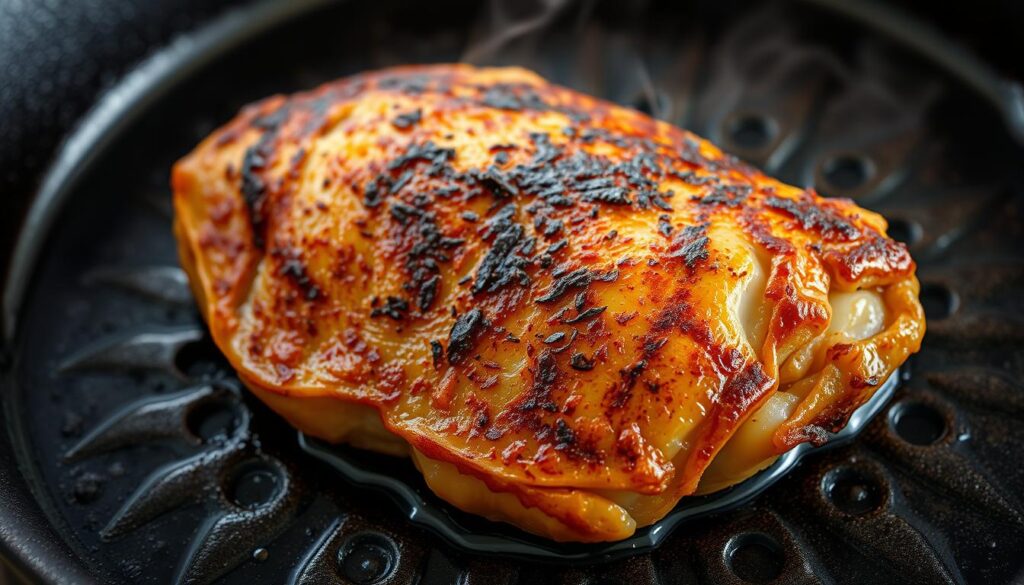 Chicken on Griddle Texture Techniques