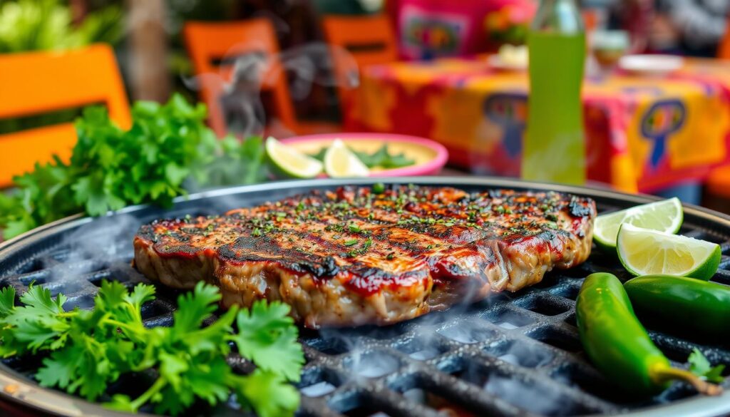 Grilling Steak for Mexican Cuisine