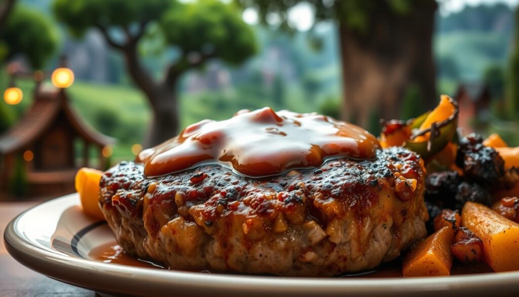 Hamburger Steak Disney Dreamlight Valley Cooking