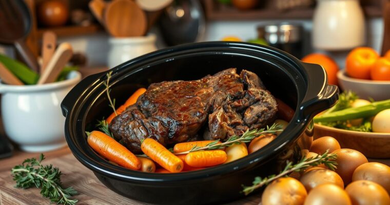 crock pot bucket steak