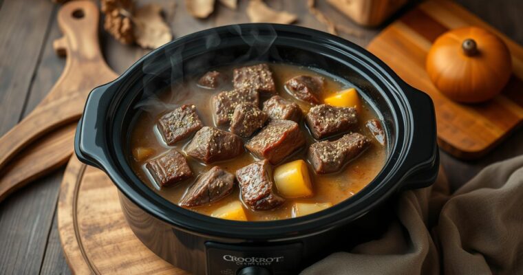 crock pot cube steak and gravy