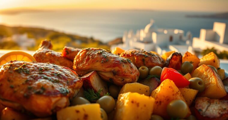 Authentic Greek Chicken and Potatoes Recipe