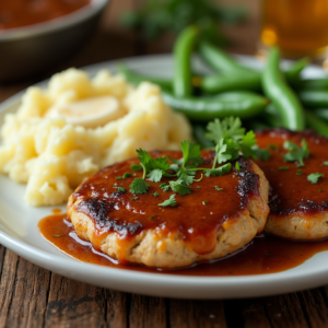 salisbury steak recipe with ground chicken recipe