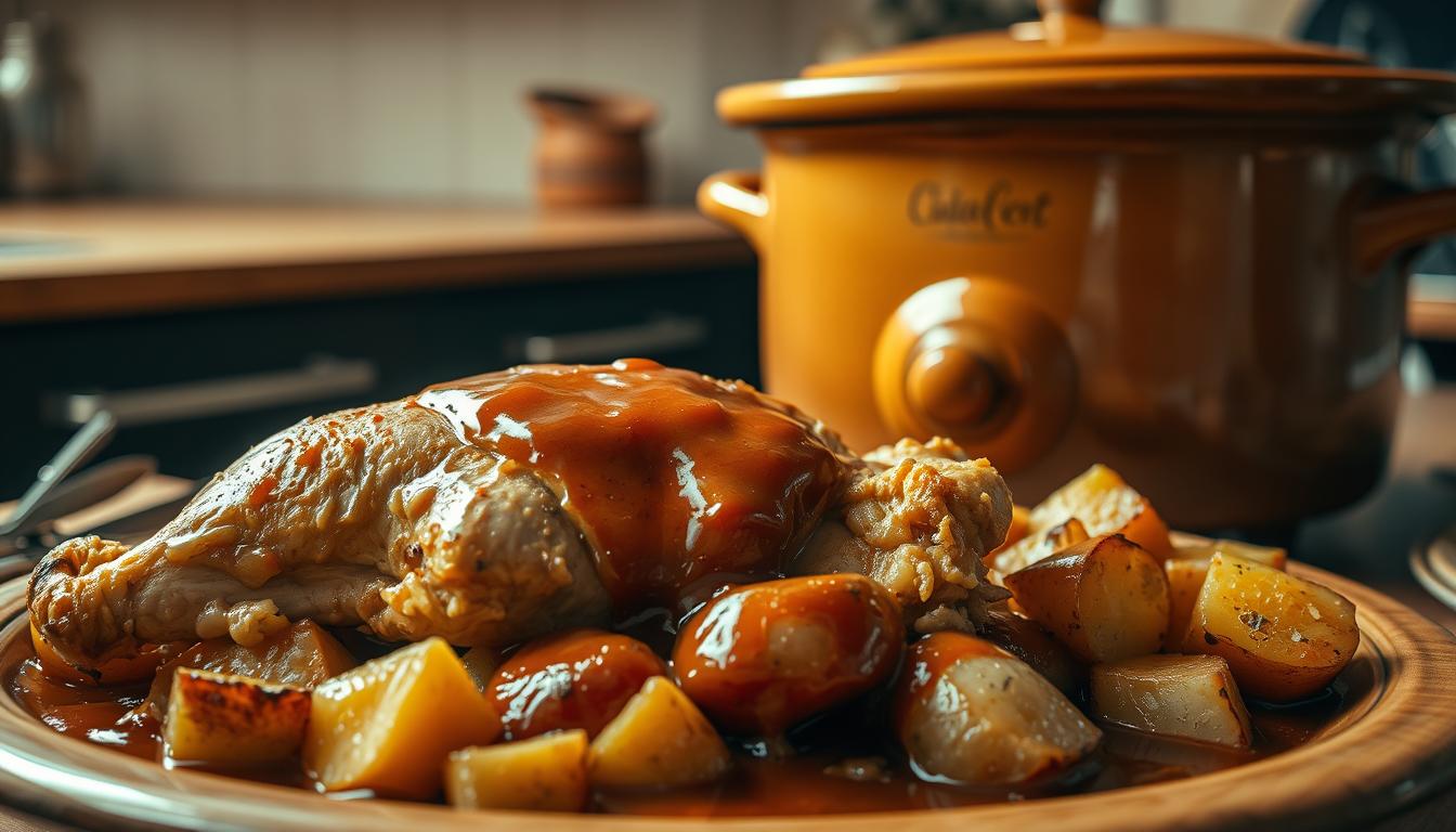 How to Make Slow Cooker Chicken and Potatoes